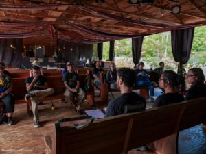 consent culture forum in a festival community
